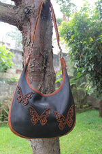 BUTTERFLIES SADDLE BAG