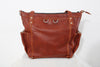 New! Claudine bag with crab panel and full orange lather